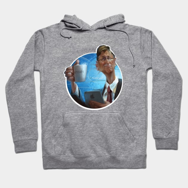 Bill Gates Hoodie by AlexNovo